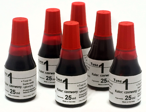 

Nasycony tusz do pieczątek i stempli 25ml Colop