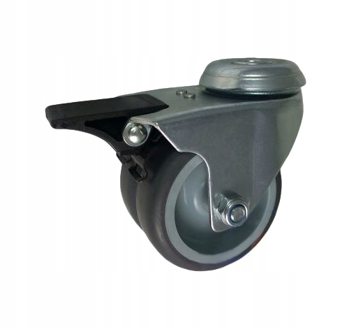 

fi 75 Koła Meblowe Kółka Z Otworem I Hamulcem 100