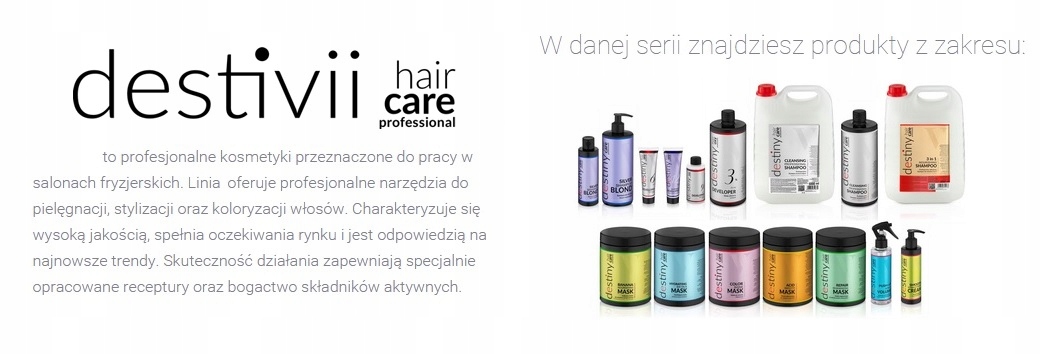 DESTIVII HAIR CARE - MASKA REWITALIZUJĄCA 1000ml Marka DESTIVII