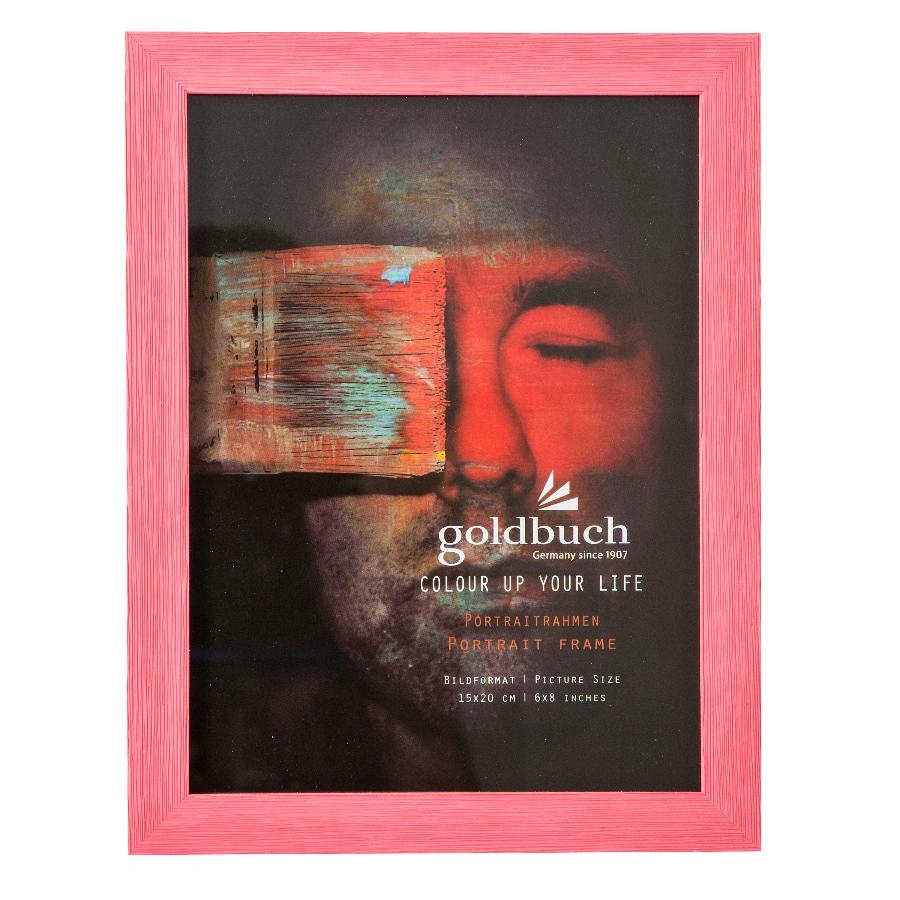

Ramka 15x20 czerwona-pastelowa Goldbuch loft style