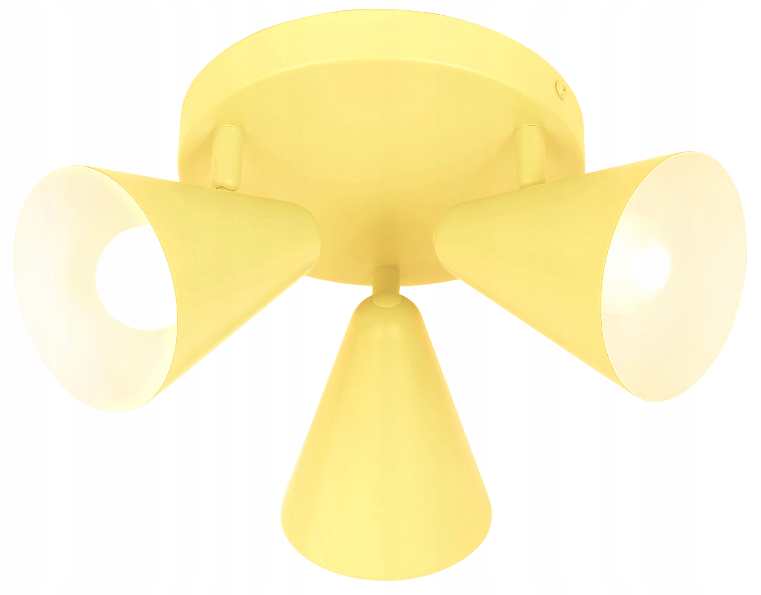 Stropní Svítidlo kulatý Candellux 34 x 34 cm žlutý