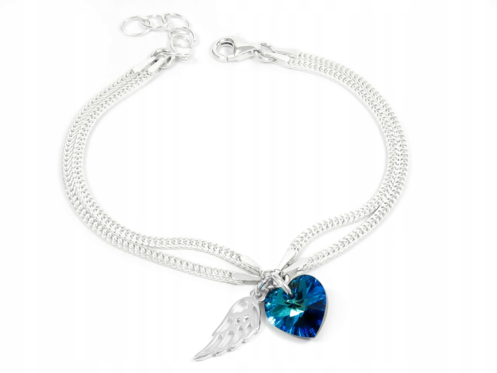 

Bransoletka Serce Anioła srebro 925 Swarovski B60