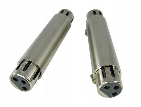 

adapter beczka łącznik gn gn 3 pin Xlr