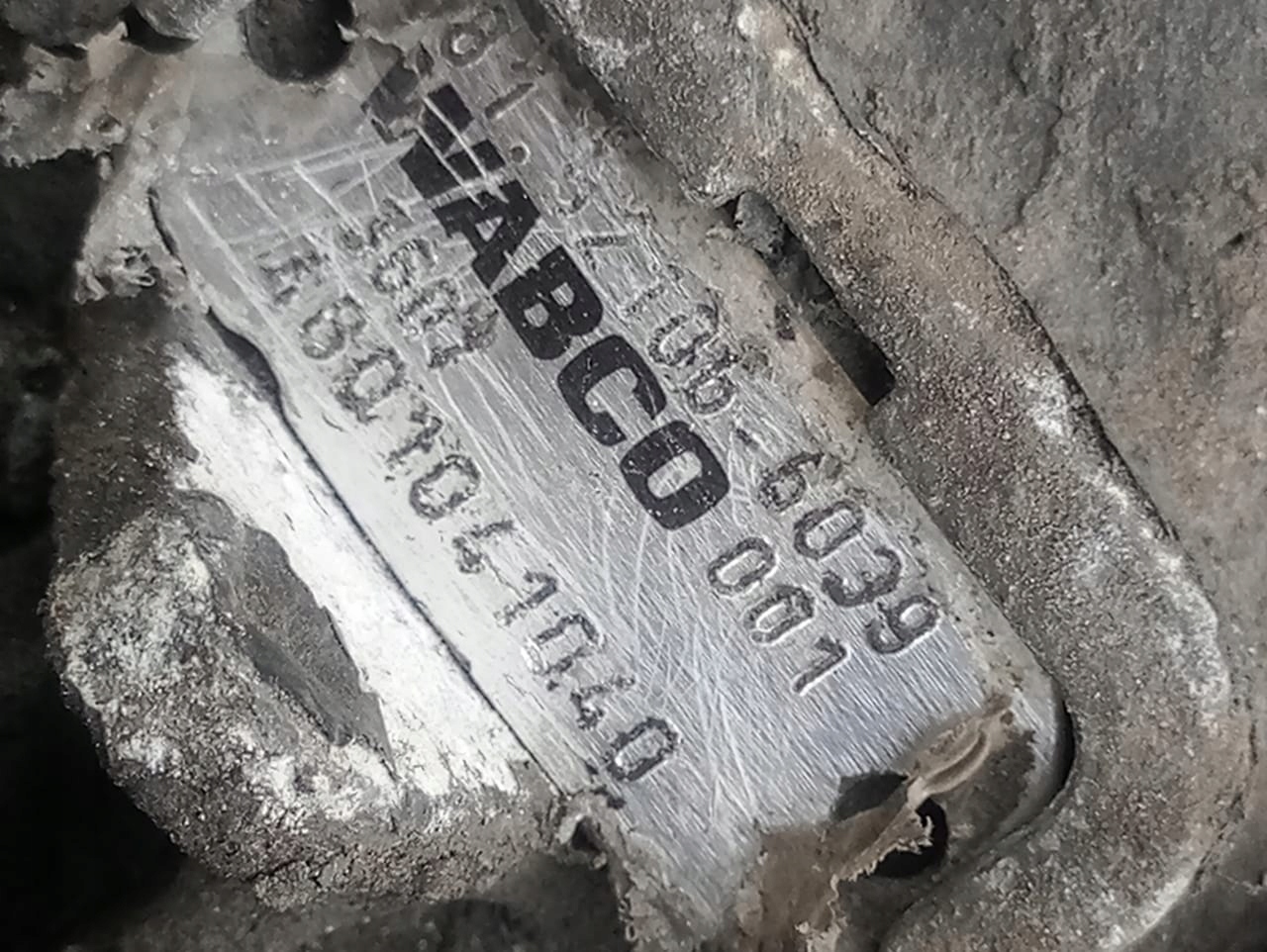 EBS ZAWOR WABCO MAN TGL Part manufacturer MAN original OE