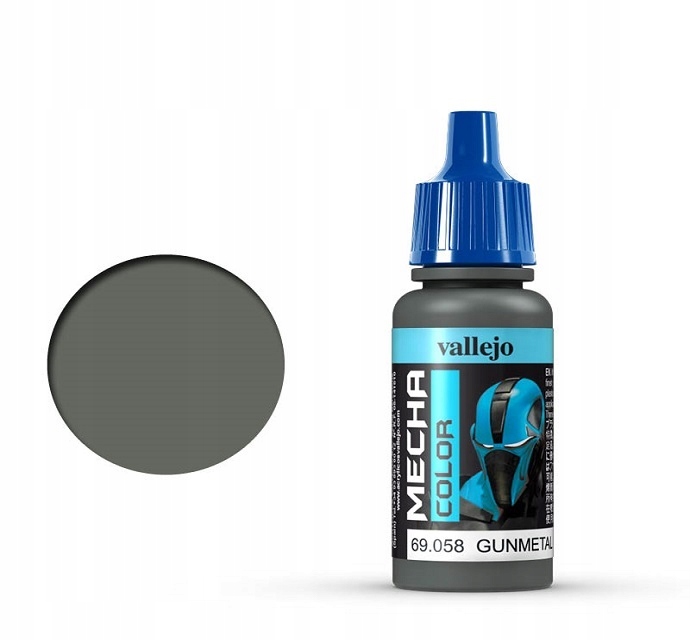 Farba Vallejo Mecha Color 69058 Gunmetal 17ml
