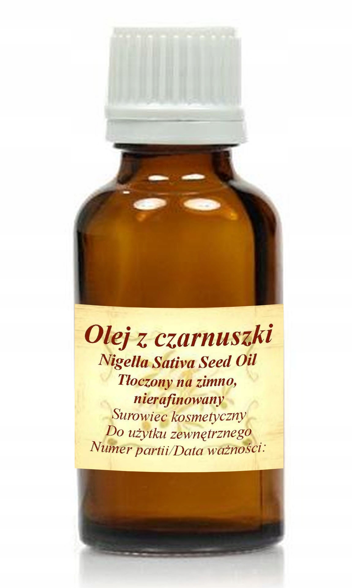 

Olej Z Czarnuszki 30ml zimnotłoczony nierafinowany