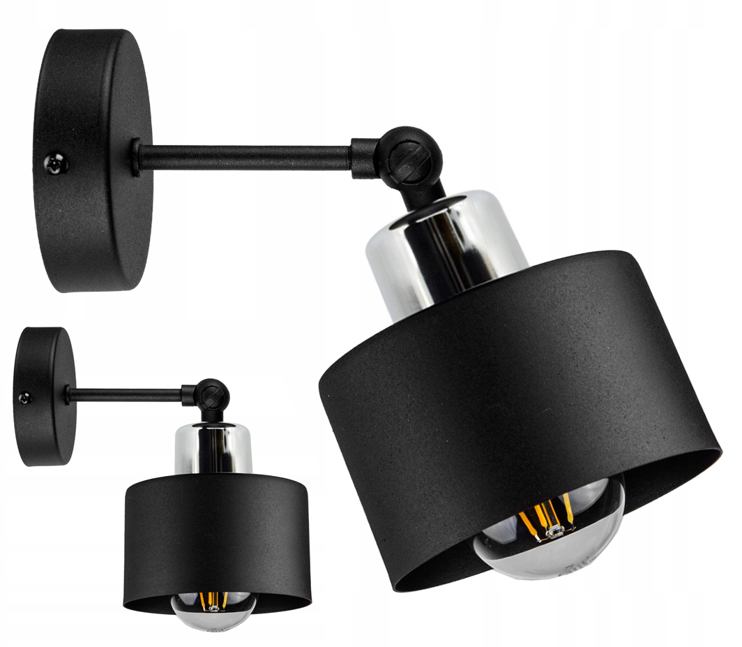 

Kinkiet Ścienny Nowoczesny Retro Loft Edison Led