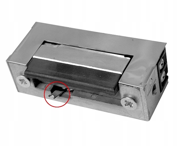 

Elektrozaczep Rygiel Zamek standard 12V włącznik
