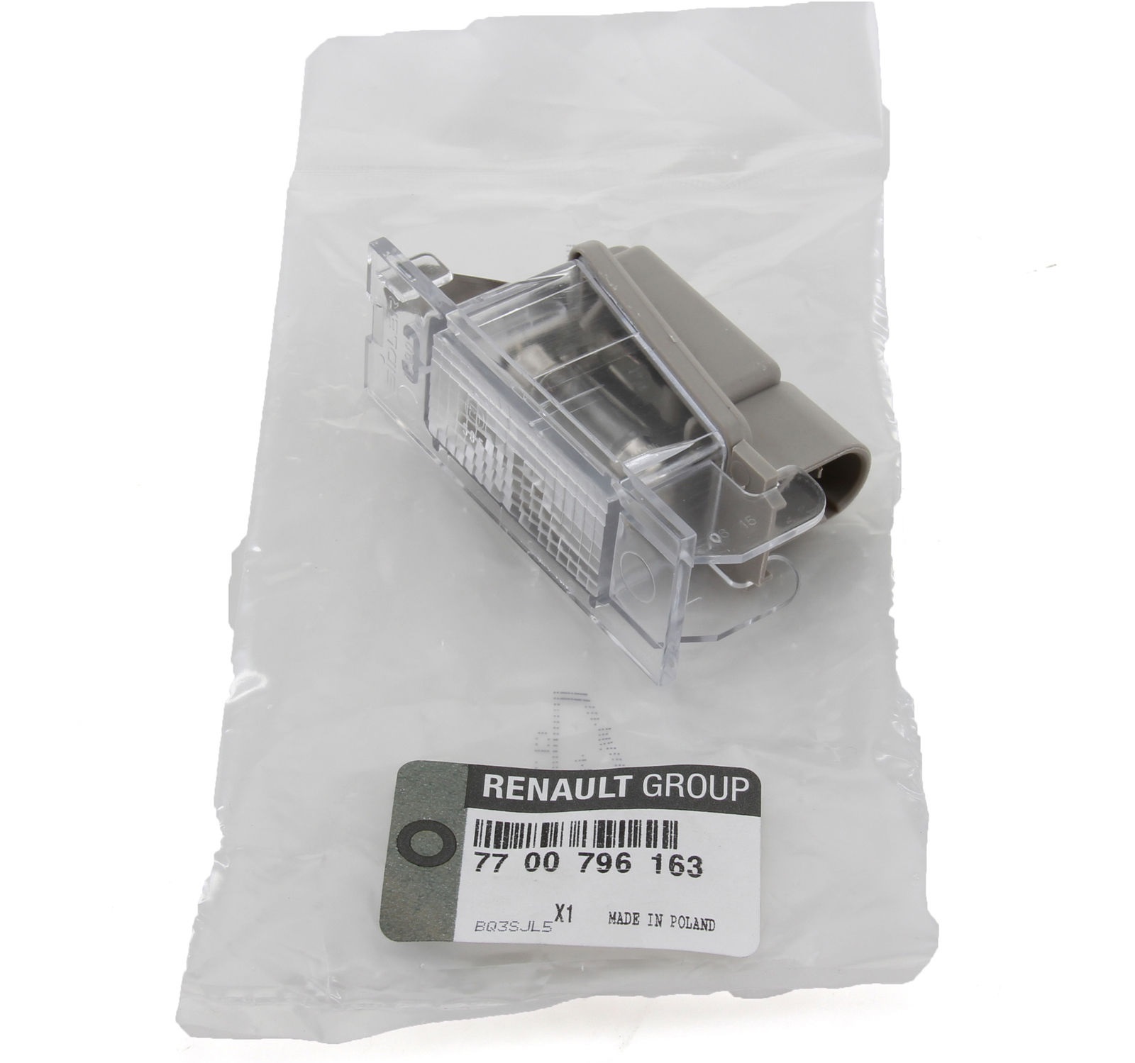 Lampa Pro Osvětlení Registrační Značky Renault Clio III Master II