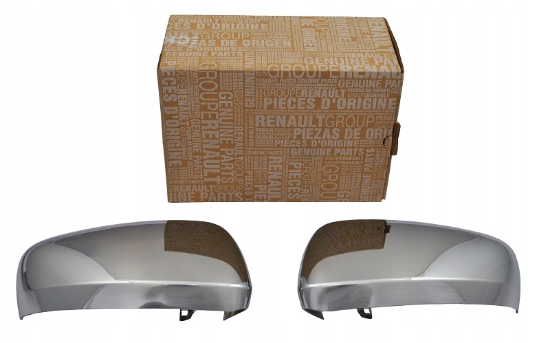 Chrome mirror caps KOLEOS II, SCENIC IV