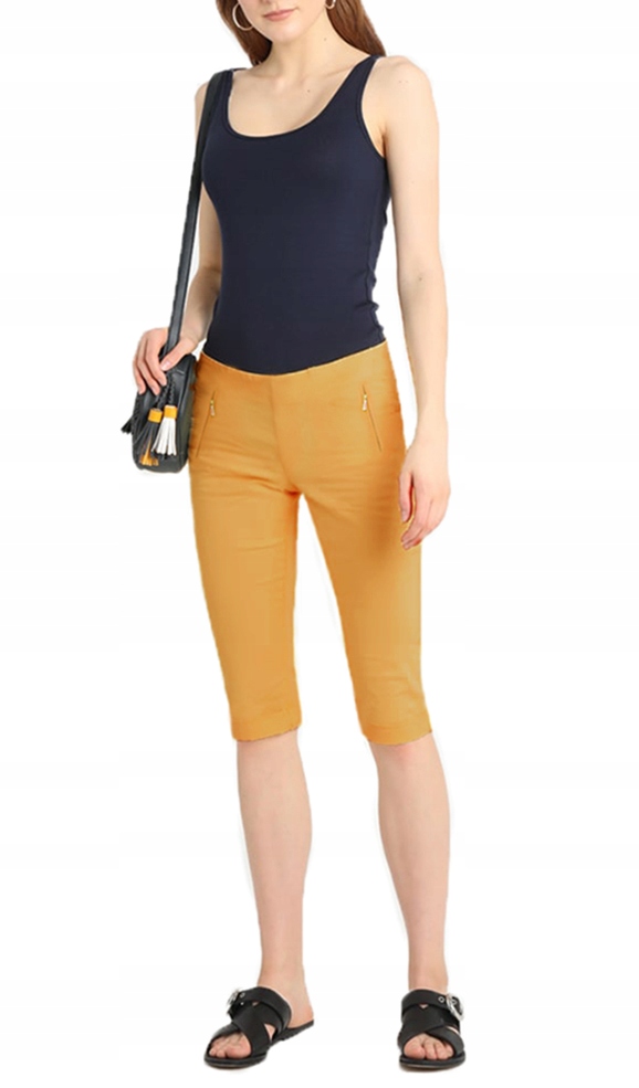 SPODNIE RYBACZKI jeans SPODENKI ŻÓŁTY 280 40-42 Marka inna