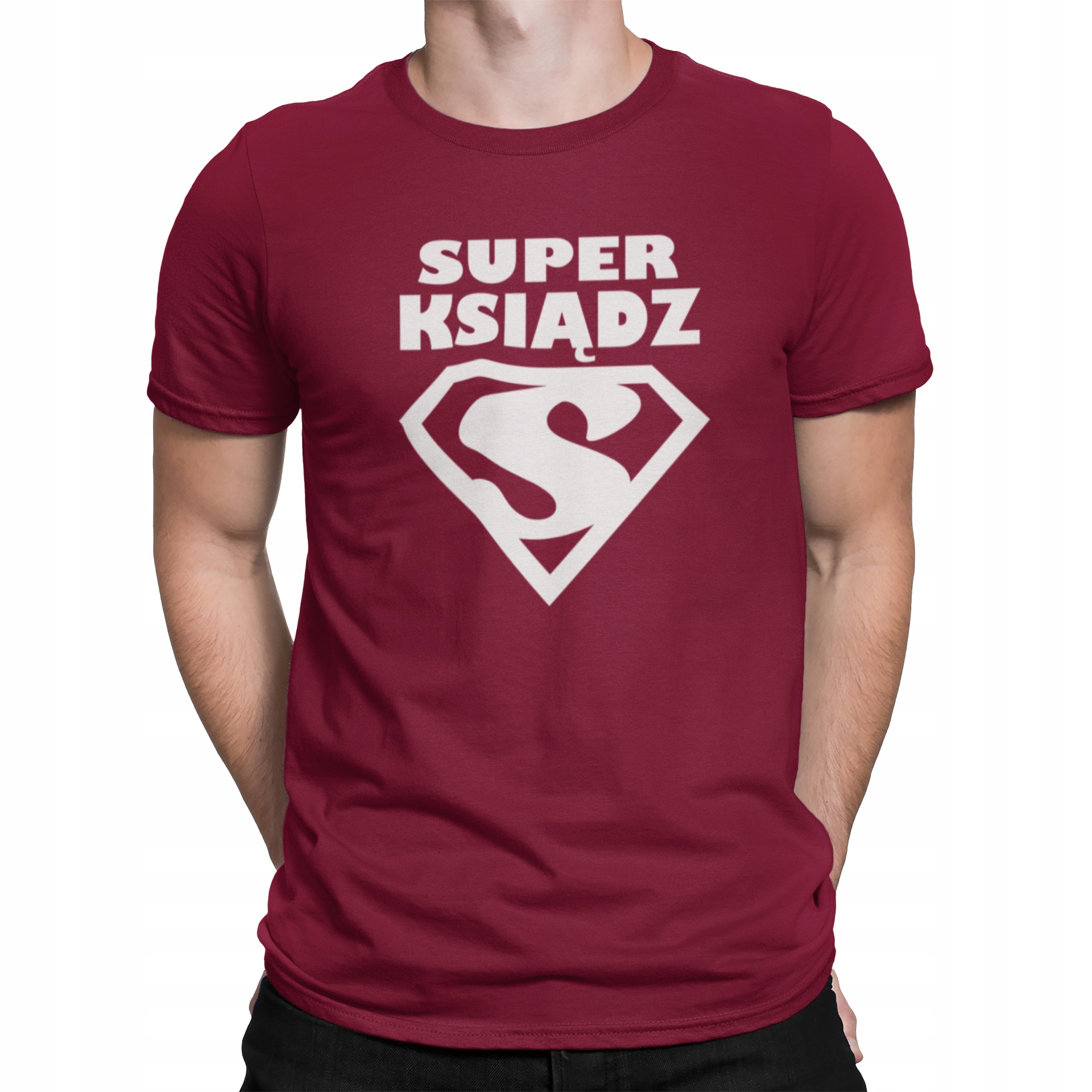 

Tshirt Bluzka Super Ksiądz Prezent Dla Księdza Hit