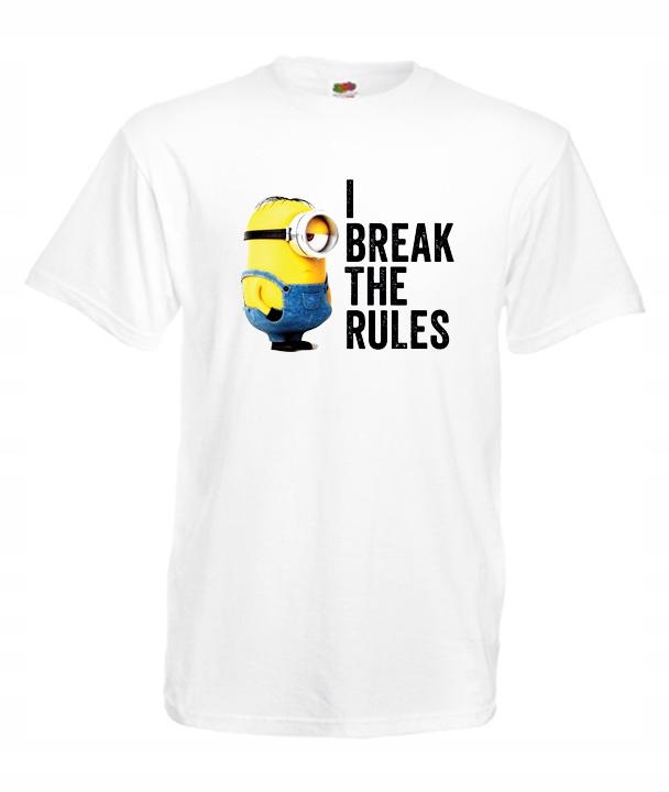 

XXL Koszulka Męska Minions Banana Minionki Wzory