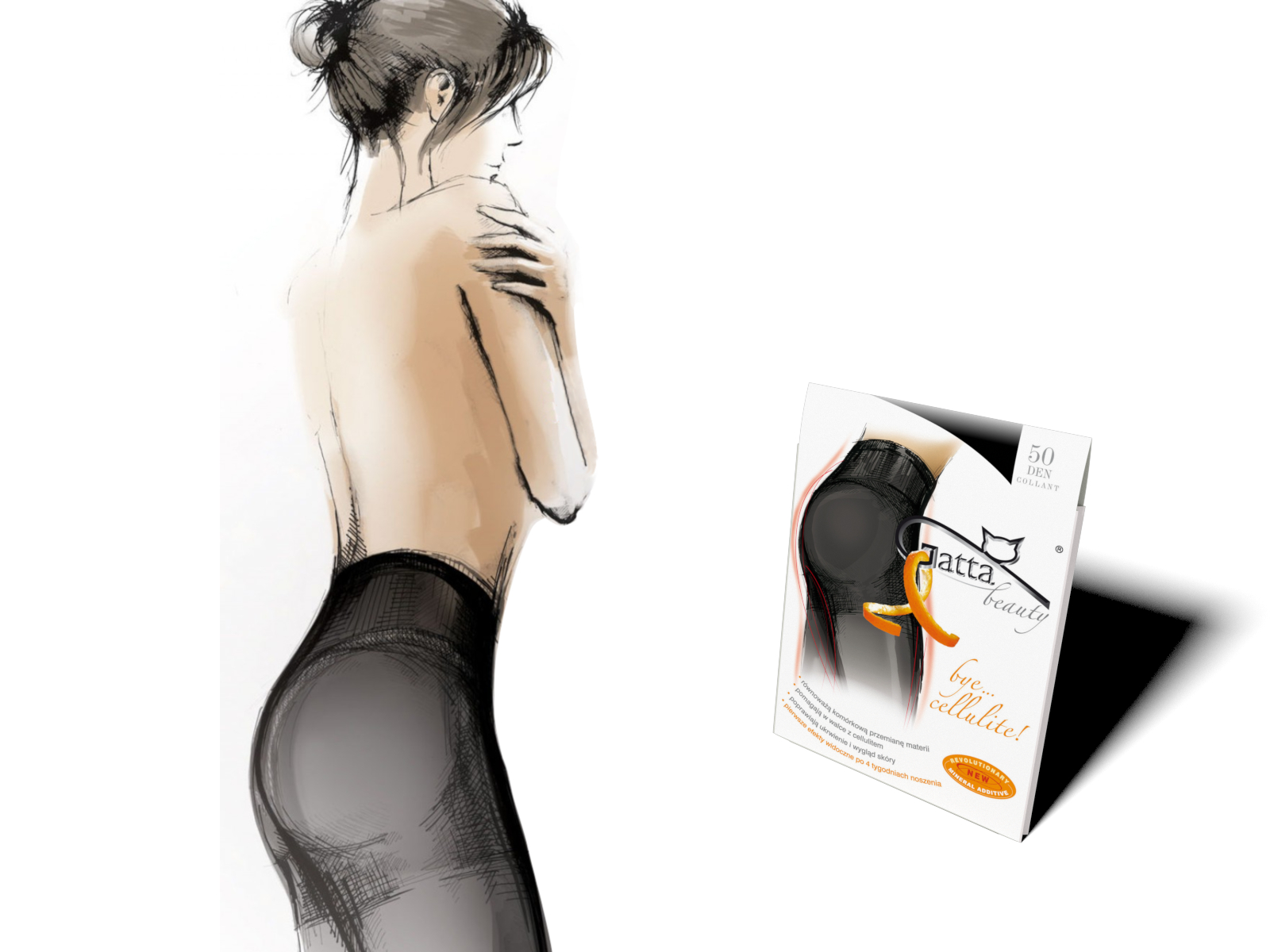 

Rajstopy damskie Bye Cellulite 50den r.3-M