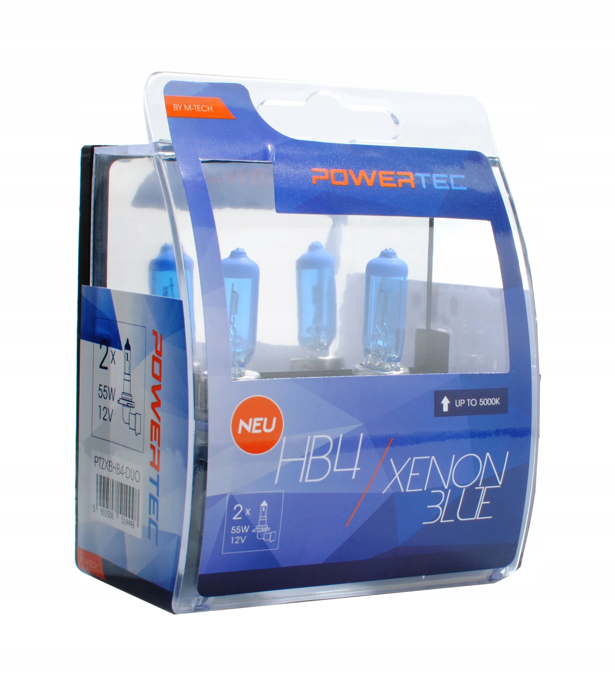 

Xenon Blue Żarówka H4 55W up to 5000K Duopack