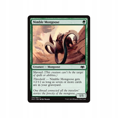 Mtg 2x Nimble Mongoose