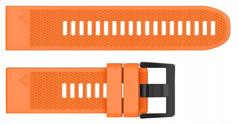 POMARAŃCZOWY Pasek Garmin FENIX 6S Sapphire Marka Tech-Band