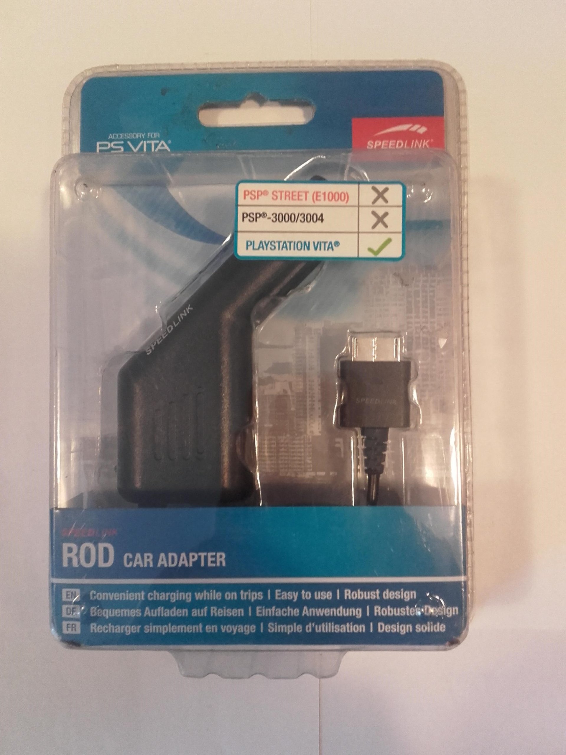 Ładowarka samochodowa SpeedLink do PS Vita