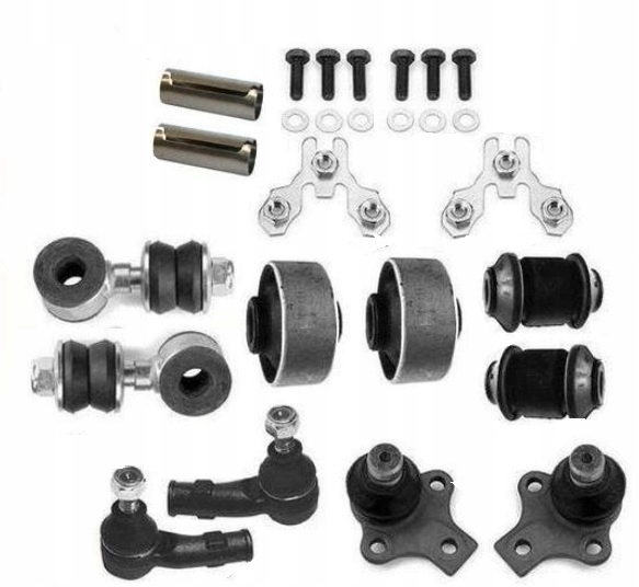 СОЕДИНИТЕЛИ НАКОНЕЧНИКИ ШТЫРИ ВТУЛКИ ПЕРЕДНЯЯ ЧАСТЬ VW GOLF II