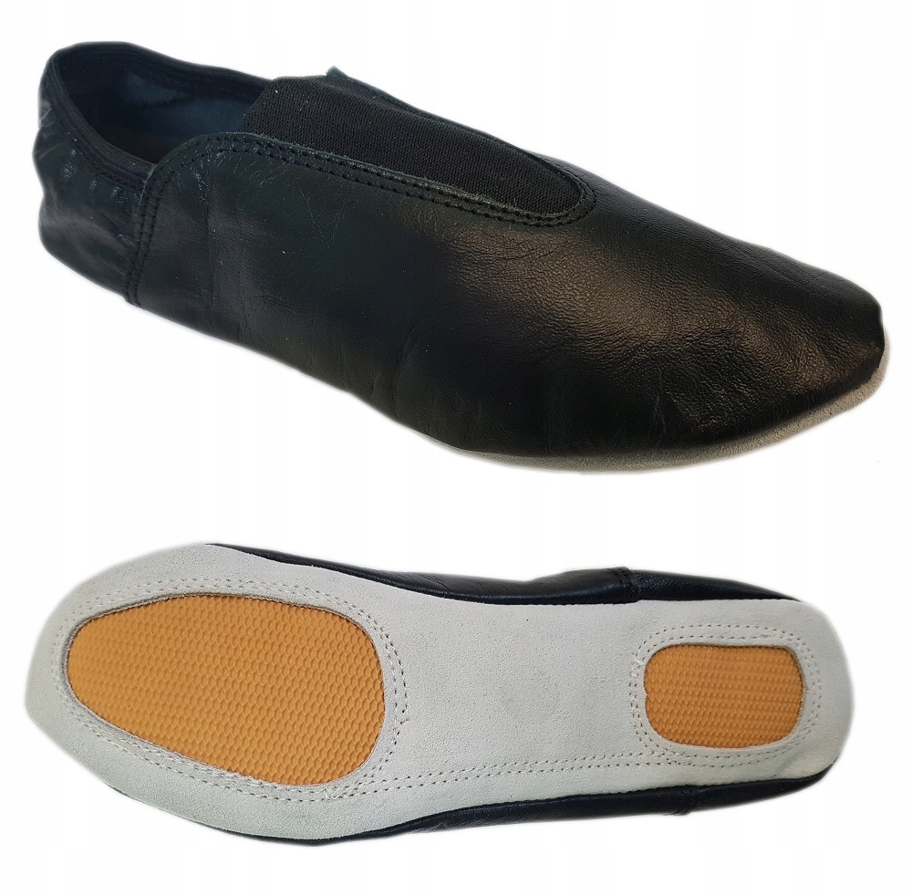 

Baletki Balerinki Skórzane Antypoślizgowe R. 45