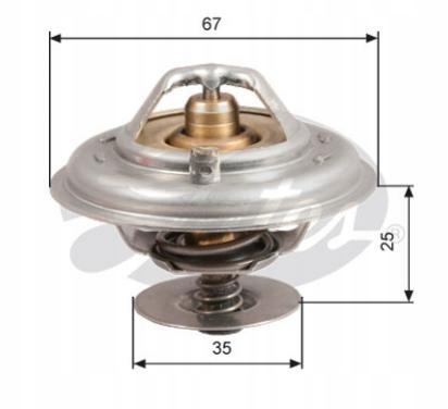 GATES TERMOSTAT VW PASSAT 2.5 TDI 98-00 Producent części Gates
