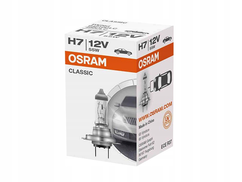 

Żarówka Halogenowa H7 55W PX26d Osram