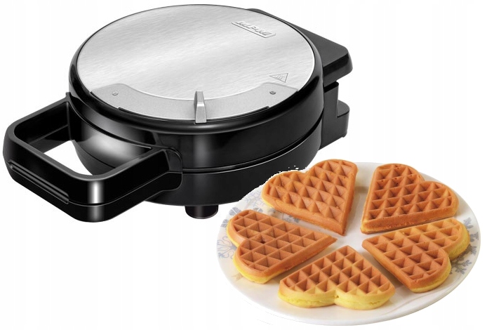

Gofrownica Mpm MGO-30 Inox Mocna 1000W Serca