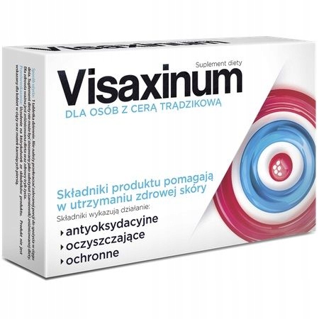 

Visaxinum * 30 Tabl. Trądzik Młodzieńczy Skóra Trą
