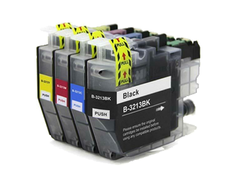 

4x tusz do Brother LC3213 DCP-J772 J774 MFC-J890