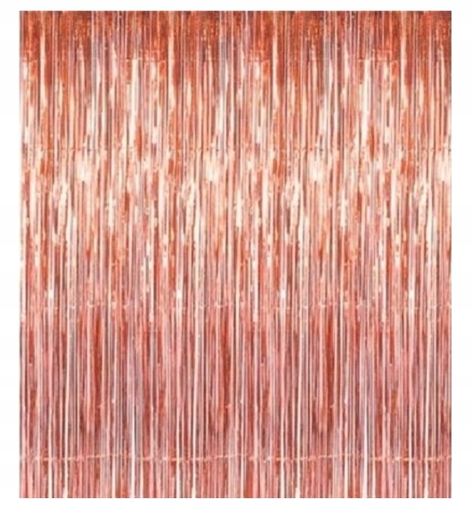 

Kurtyna Dekoracyjna Rose Gold 100X200CM Party Ślub
