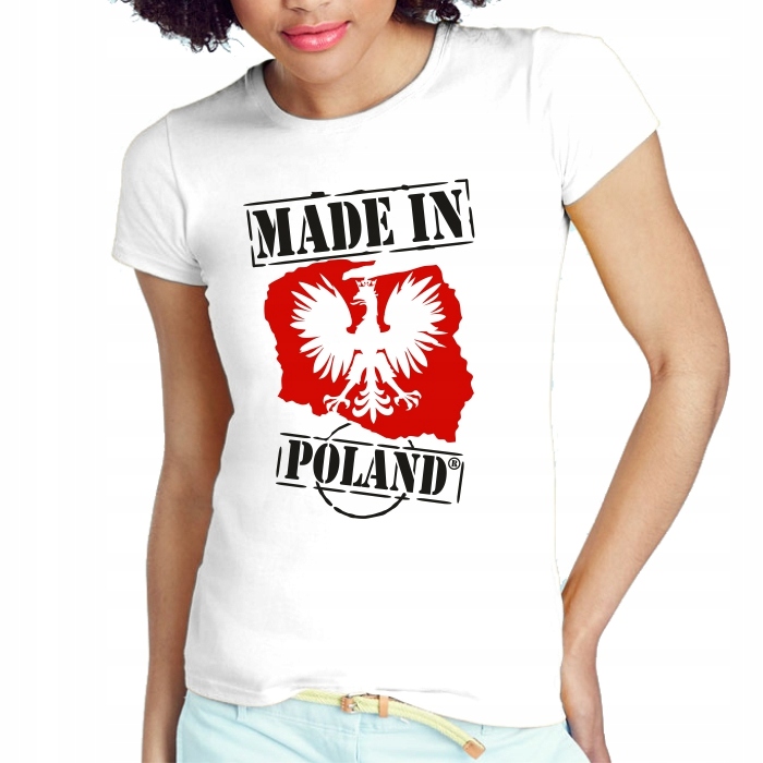 

Damska Koszulka Patriotyczna Koszulki Na Marsz L