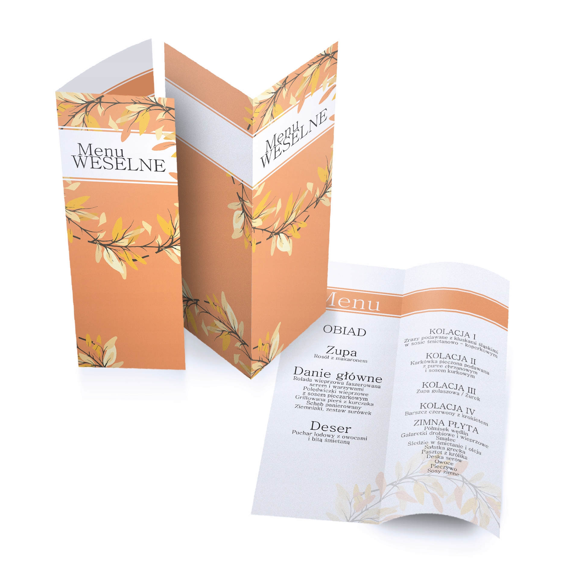 MENU WESELNE PERSONALIZACJA rustykalne lawenda Liczba sztuk 1 szt.