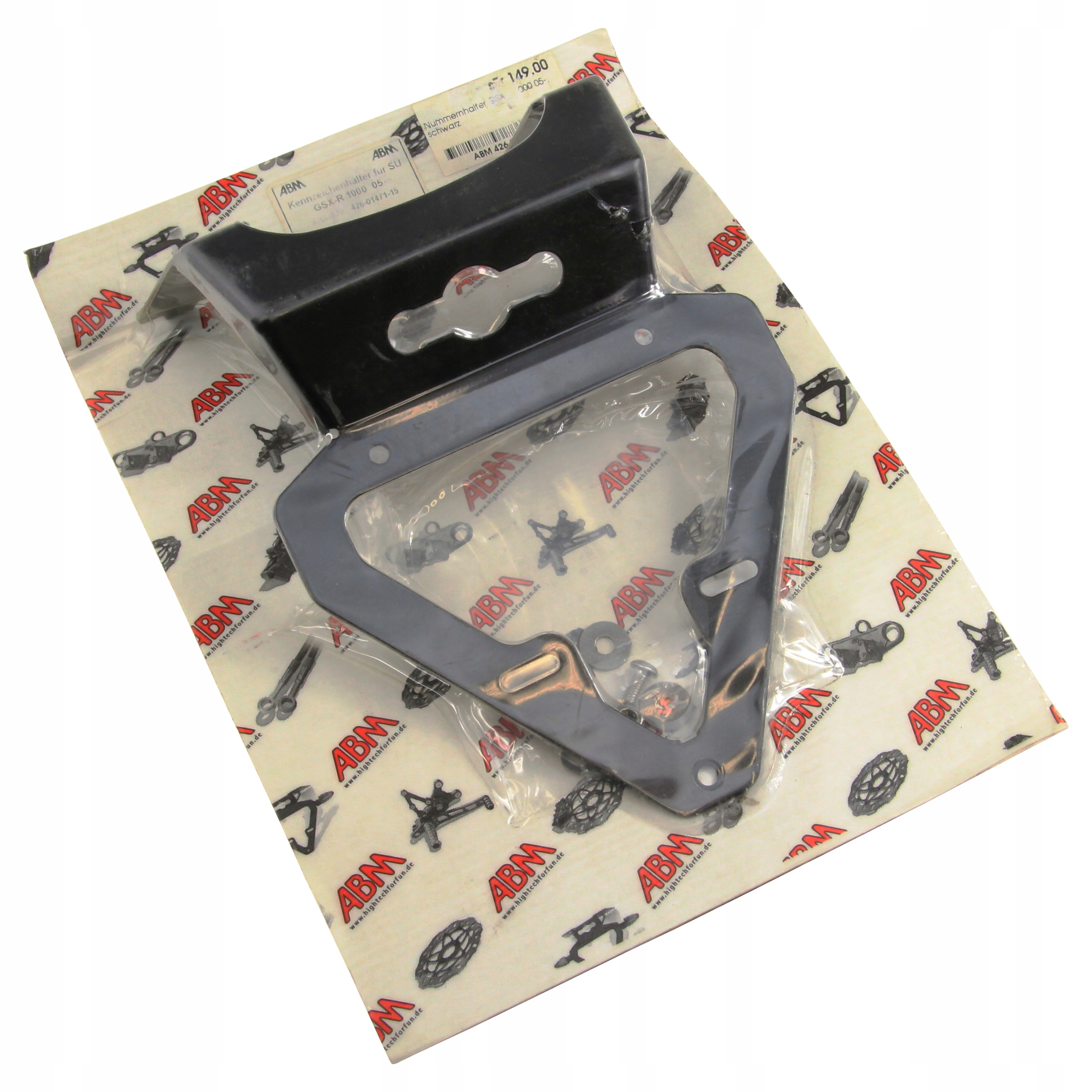 MOCOWANIE TABLICY REJESTRACYJNEJ SUZUKI GSX R 1000