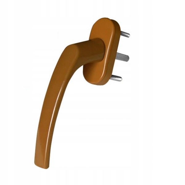 

Klamka Aluminiowa Do Okna Okienna Jasny Brąz 40mm