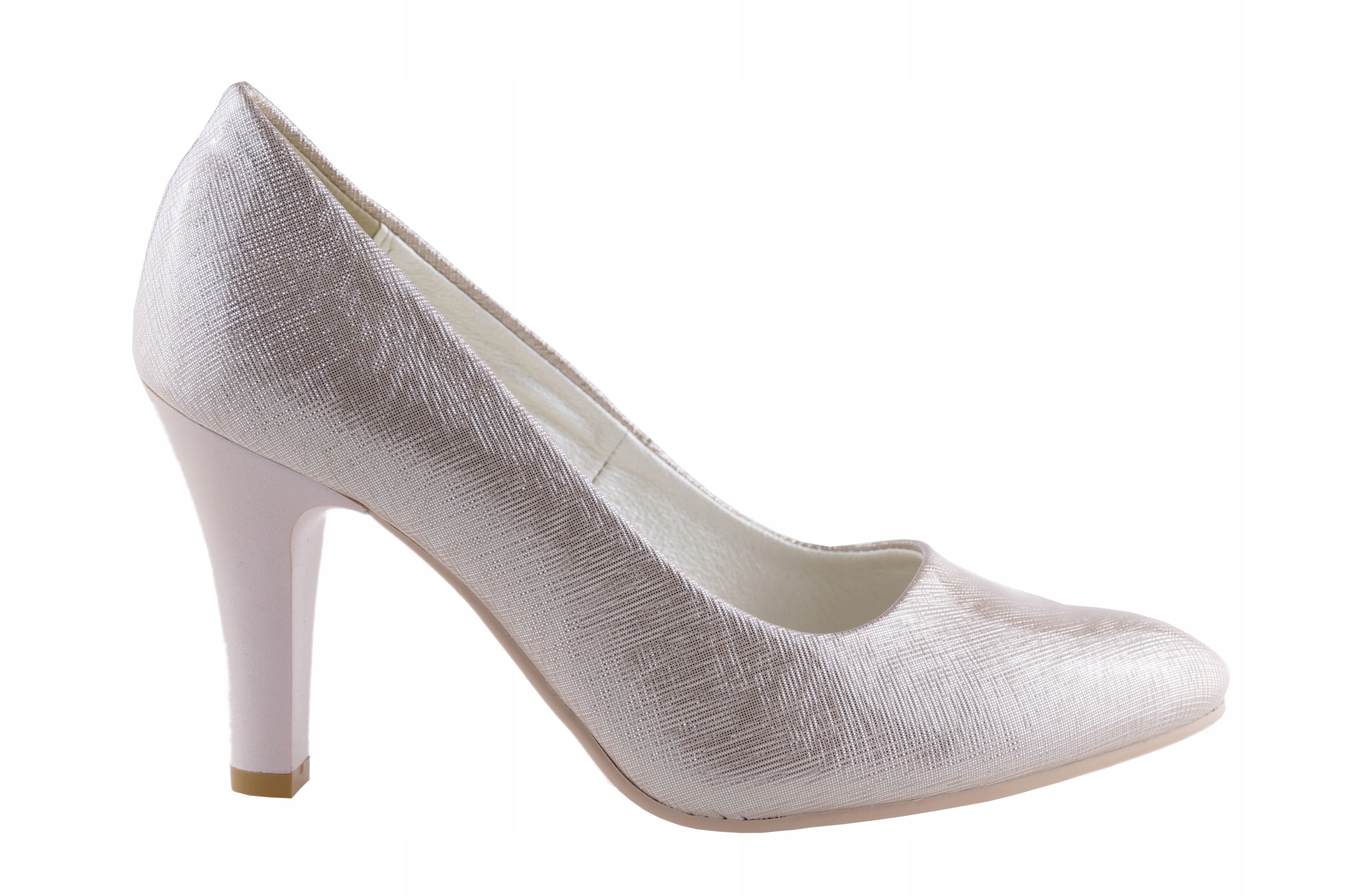 

Złote Lakierowane Czółenka Damskie Szpilki 36