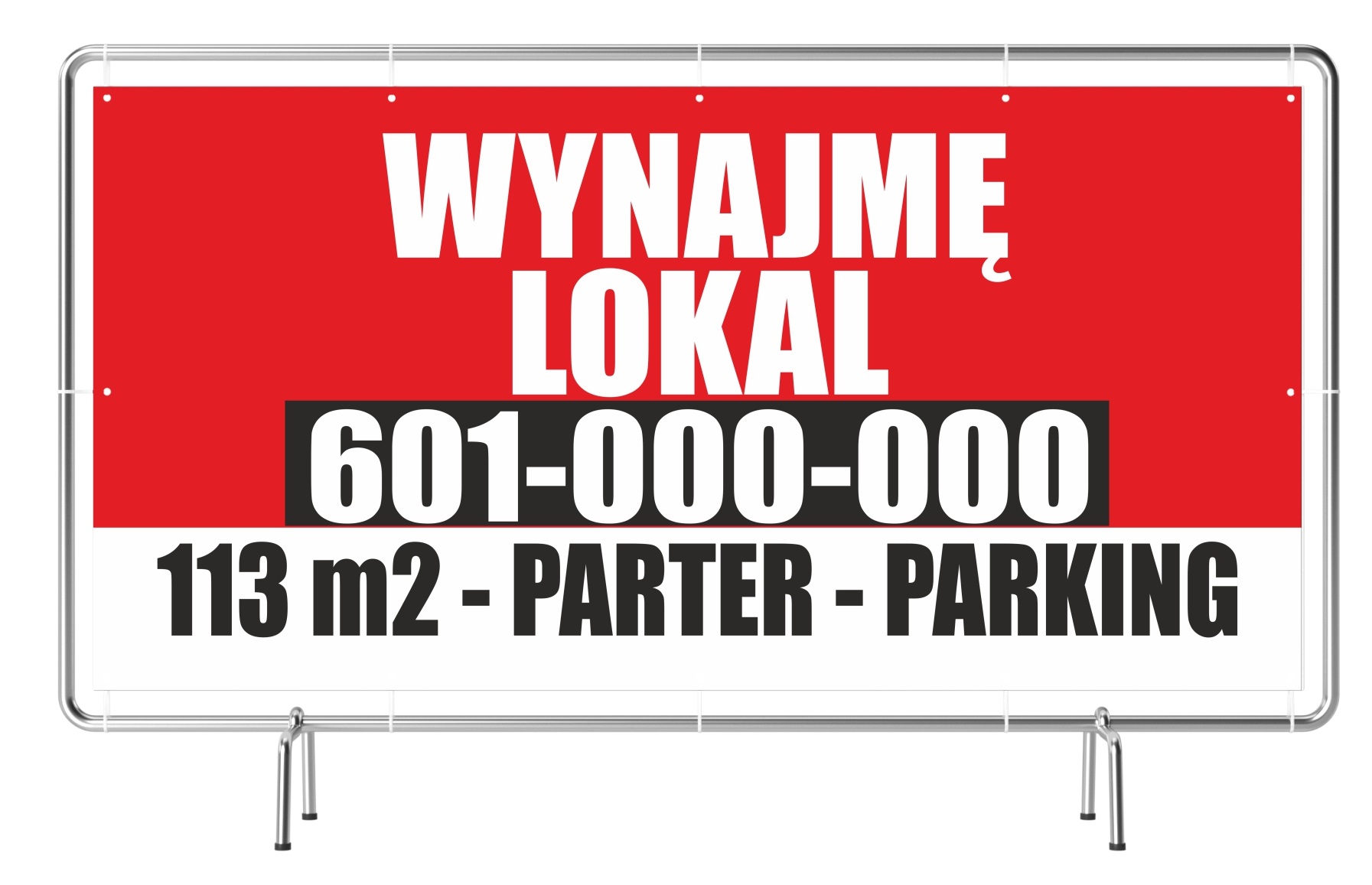 Baner SPRZEDAM - WYNAJMĘ -Dom/Mieszkanie 26 wzorów Oczkowanie co 50 cm