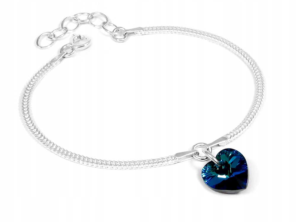 

Bransoletka Serduszko Swarovski srebro 925 B29