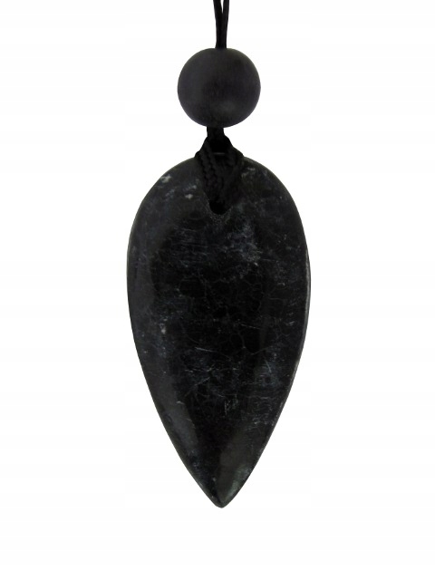 NASZYJNIK Z KAMIENIEM OZDOBY WISIOREK KAMIEŃ 1.8