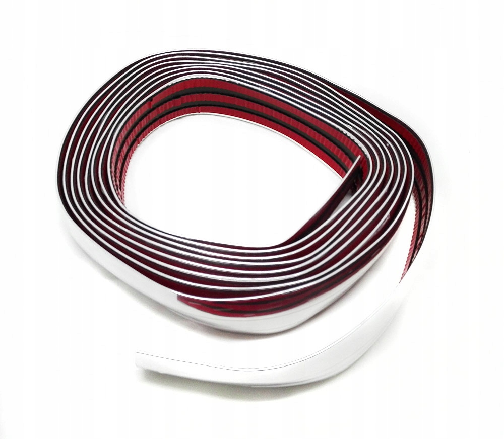 

Listwa ozdobna boczna 55mm Chrom 5 metrów rolka