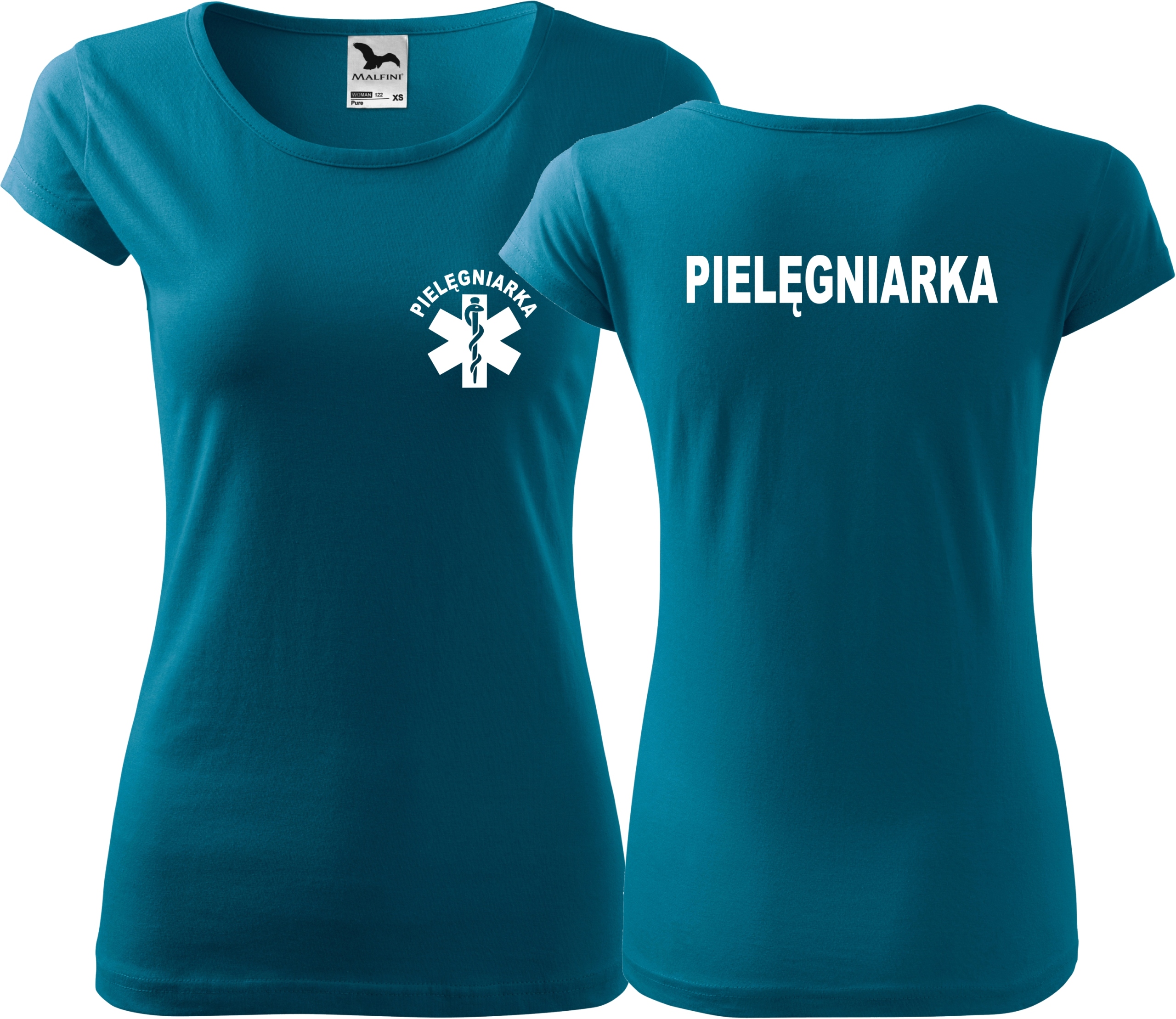 

Petrol Blue koszulka medyczna Pure Pielęgniarka