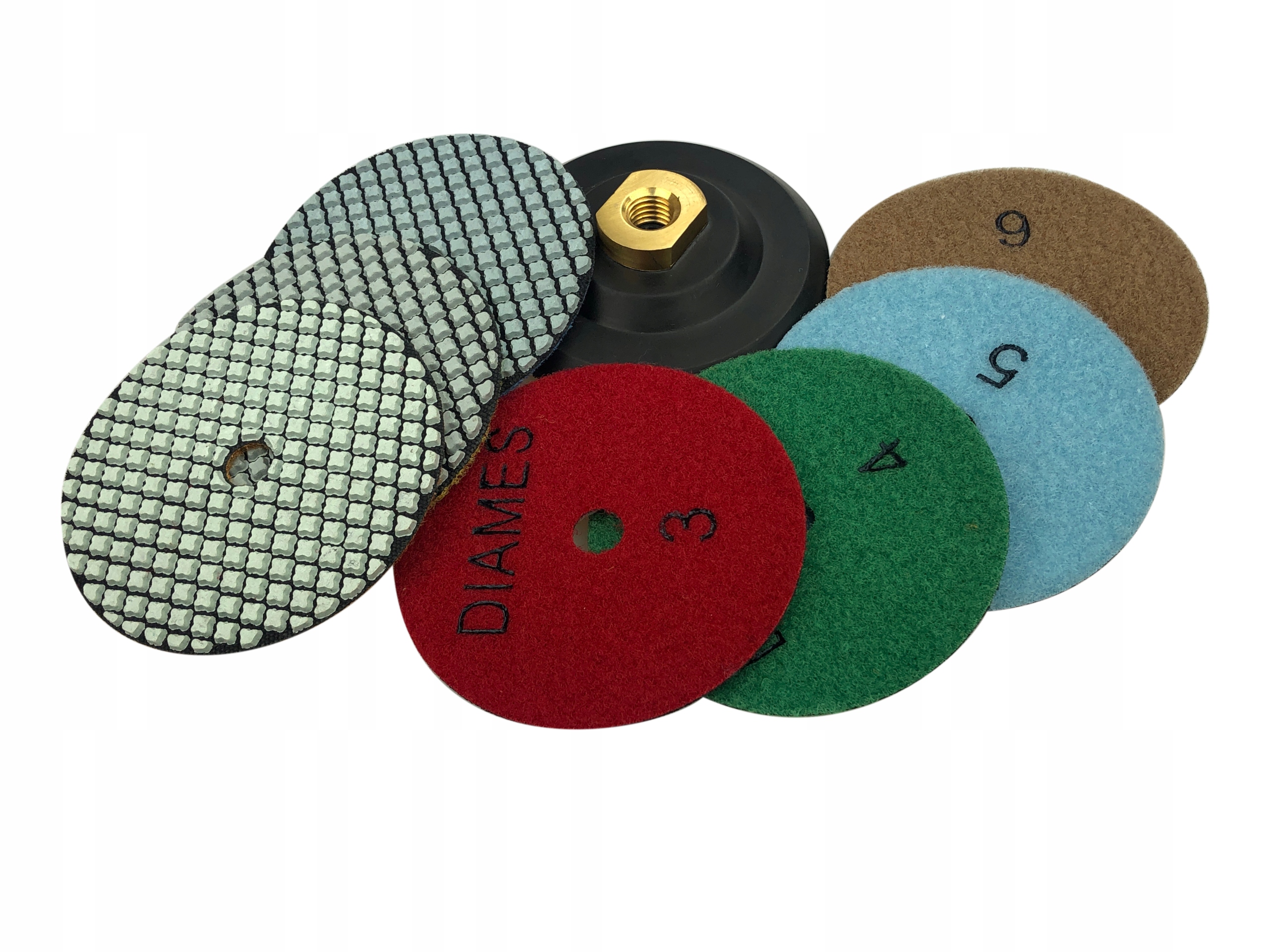 Kpl 7 St Leštící Kotouč Řepík Gres 100 Suchý Profi