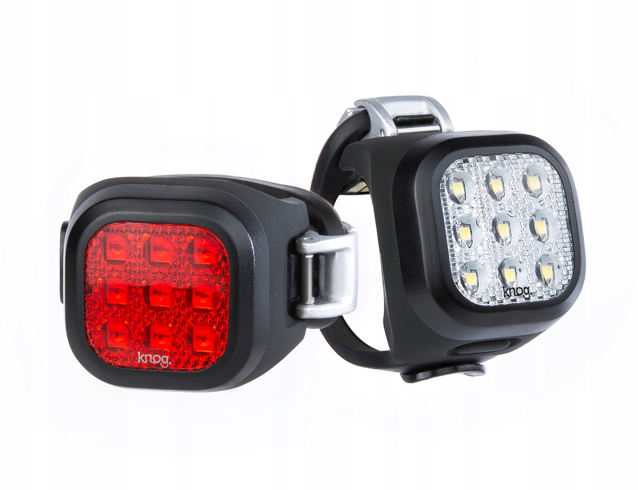 

Knog zestaw lampek Mini Niner Twinpack czarne Usb