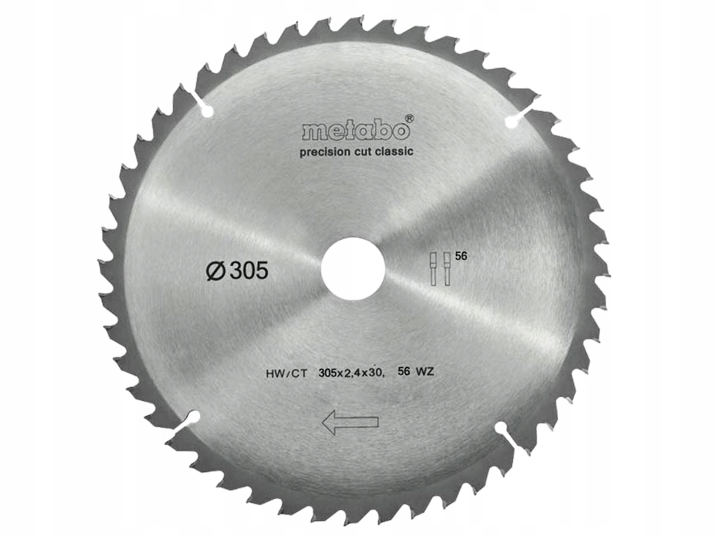 Kotoučová pila Metabo Hw/ct 305x30 mm 56WZ Precision