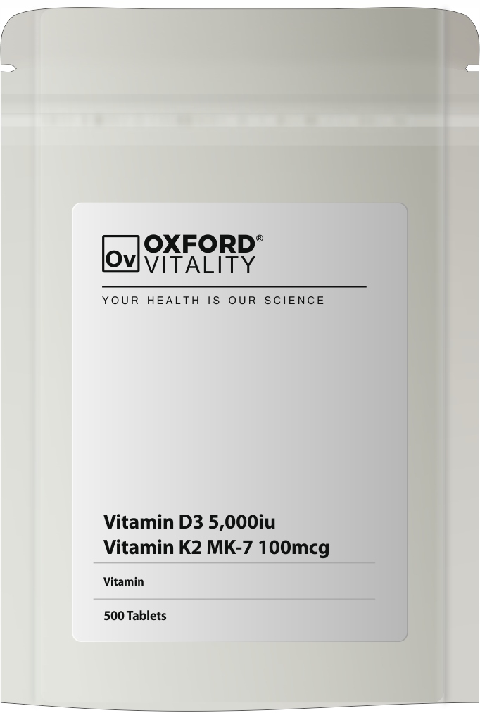 Witamina D3 K2 MK7 5000jm 500tabl__OXFORD VITALITY 8999320588 Allegro.pl