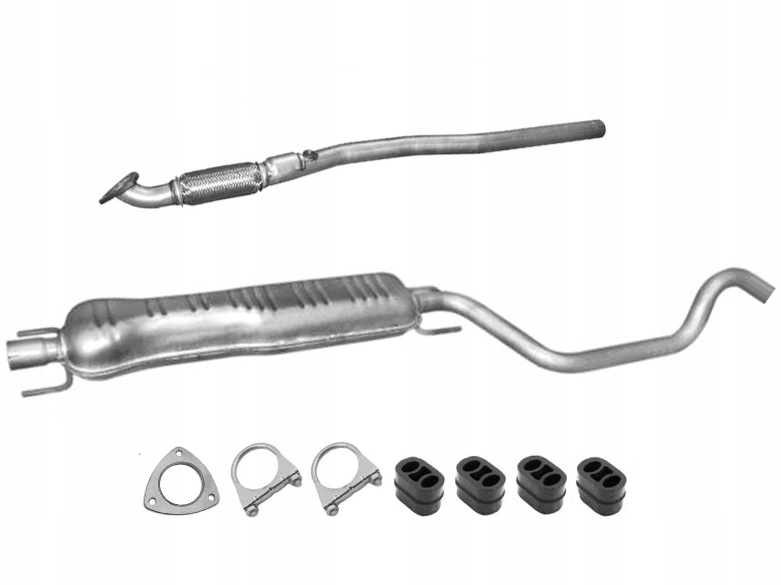 OPEL ZAFIRA B 1.6 1.8 TŁUMIKI + ZESTAW 17.311 17.623 za 482 zł z Świeca