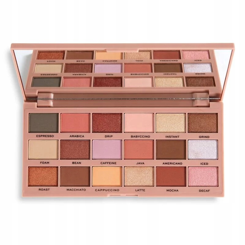 

Makeup Revolution Tasty Coffee Paleta Cieni