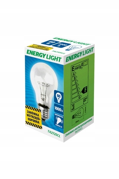 

Żarówka tradycyjna Energy Light E27 60W