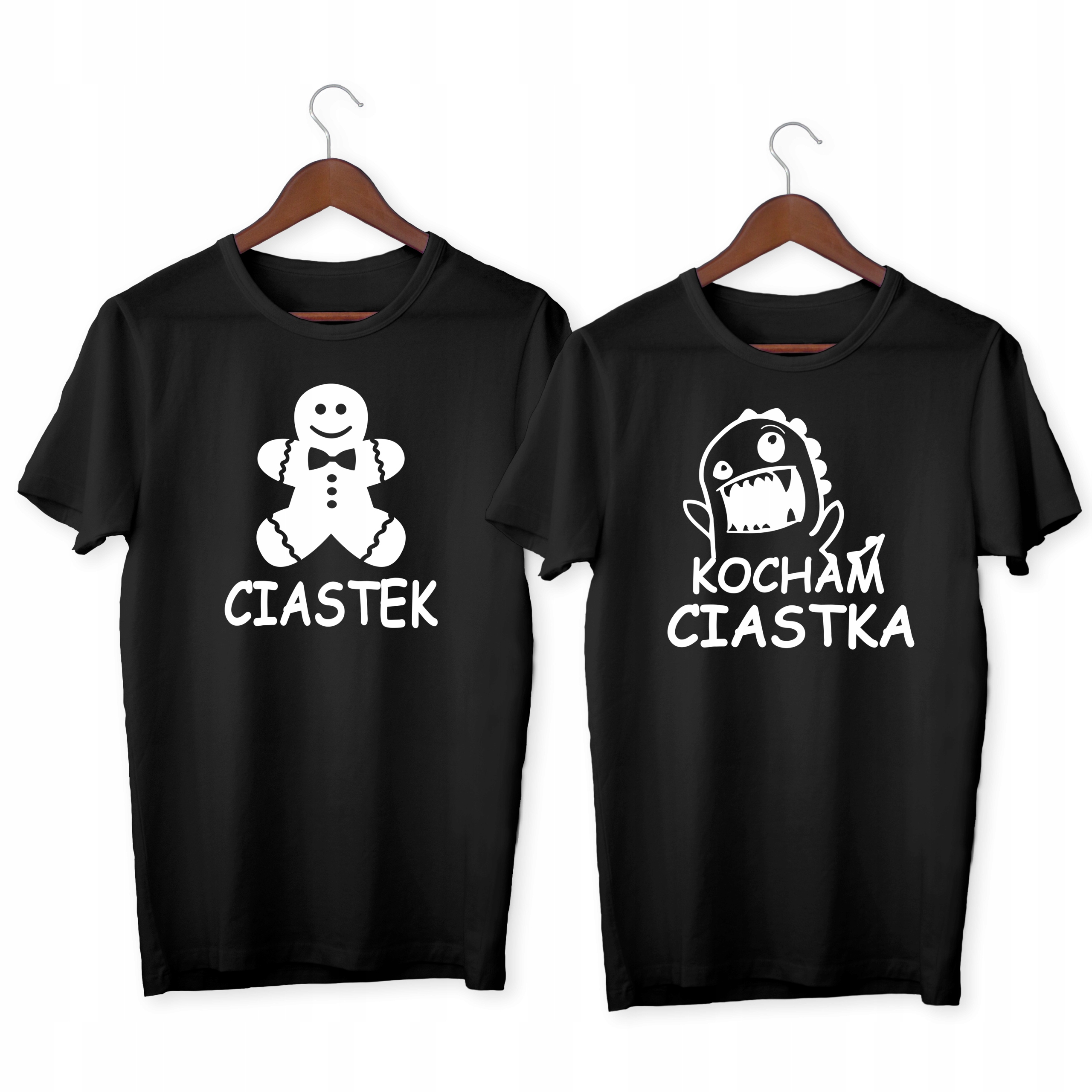 

Koszulka Dla Pary Śmieszna Kocham Ciastka Ciastek