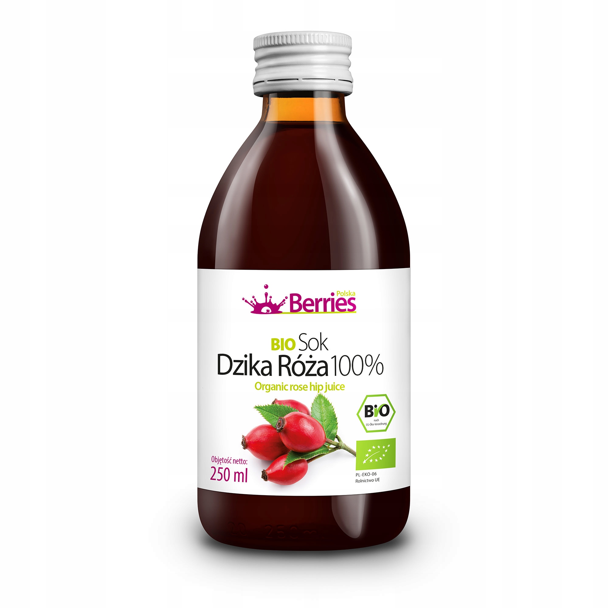 

Sok Bio Dzika Róża 100% sok z dzikiej róży 250ml