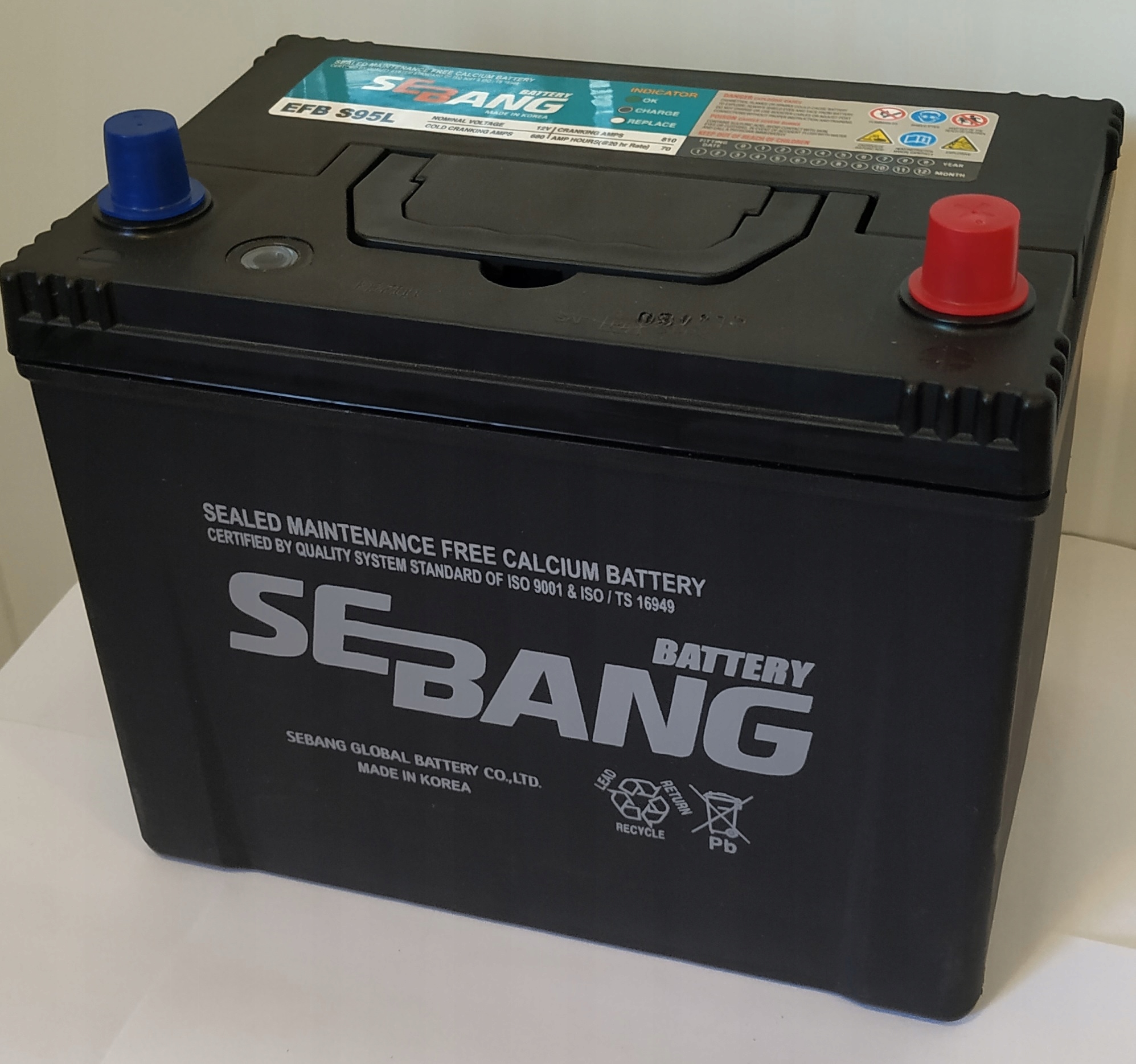 Akumulator SEBANG ROCKET 70Ah 810A EFB Japan/Korea